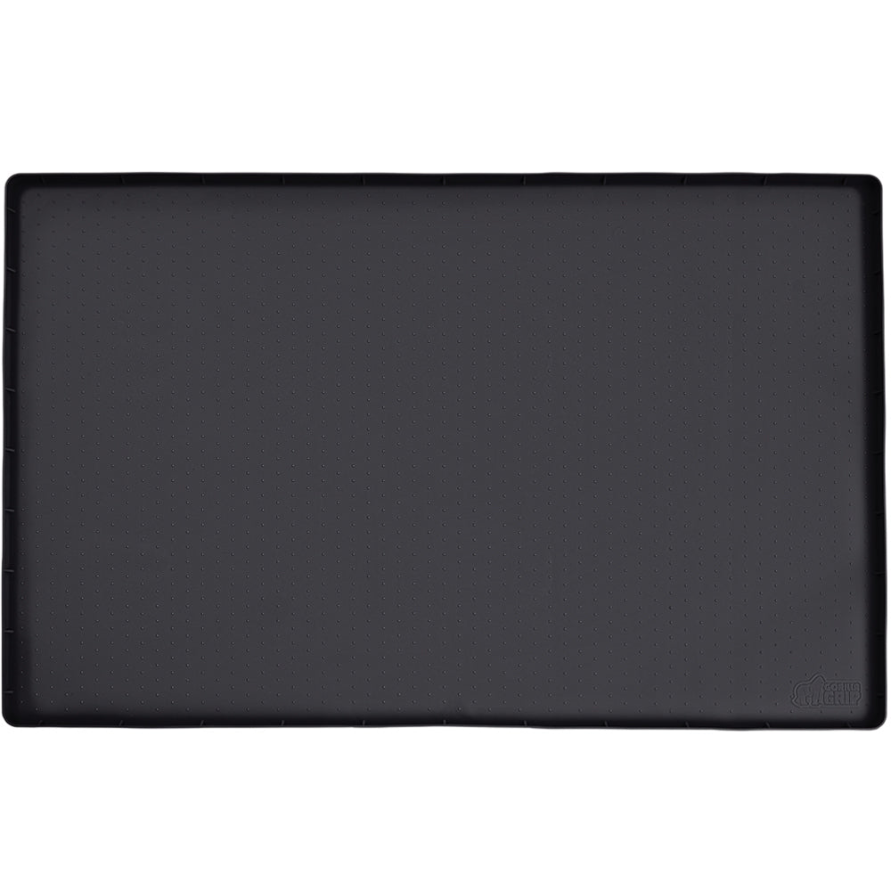 Silicone Under Sink Mat Gorilla Grip Black 19" x 22"