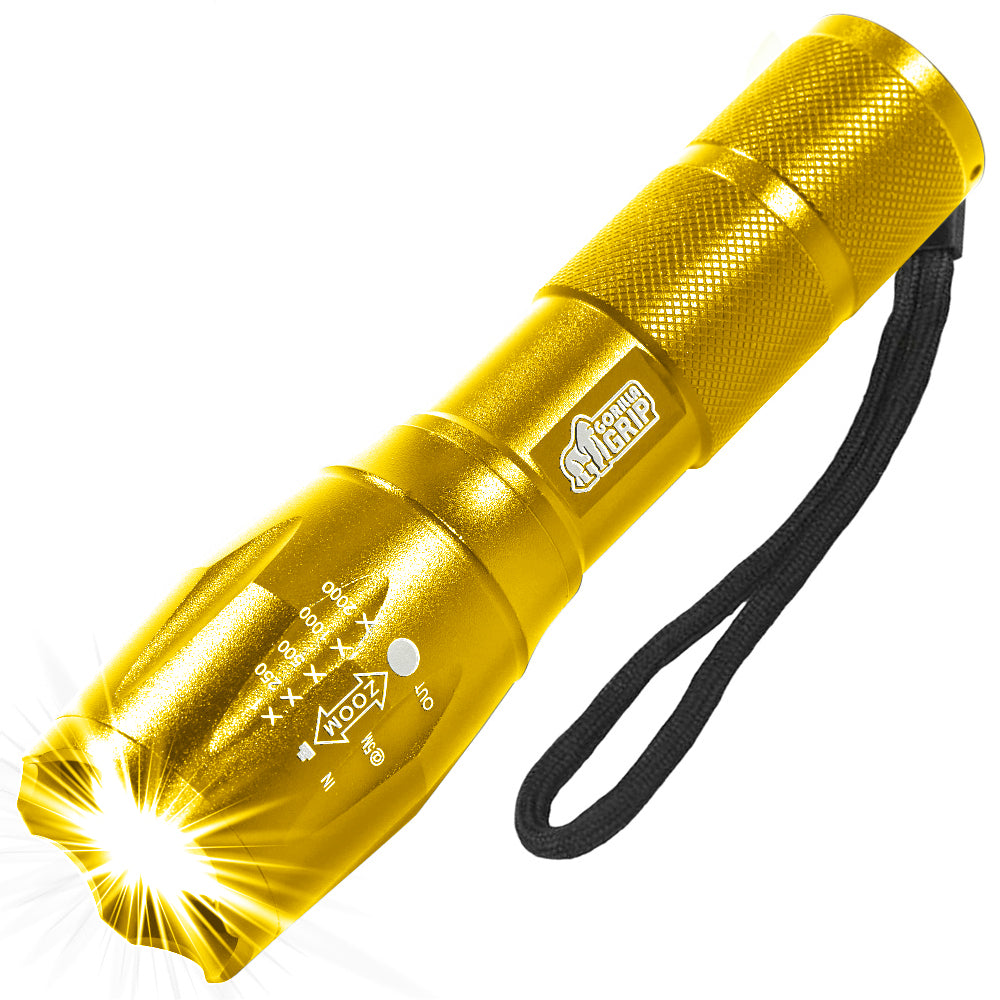 Flashlight Gorilla Grip Gold 1 Pack