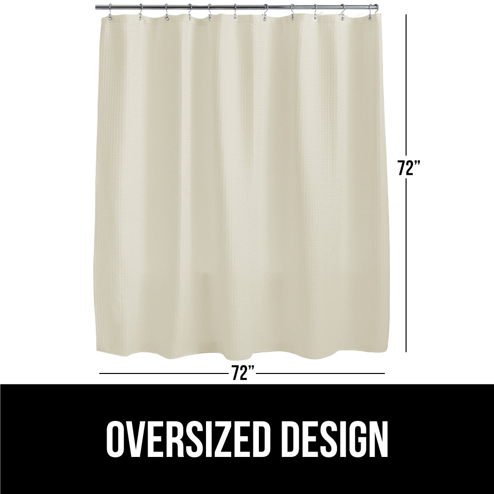 Waffle Shower Curtain Gorilla Grip