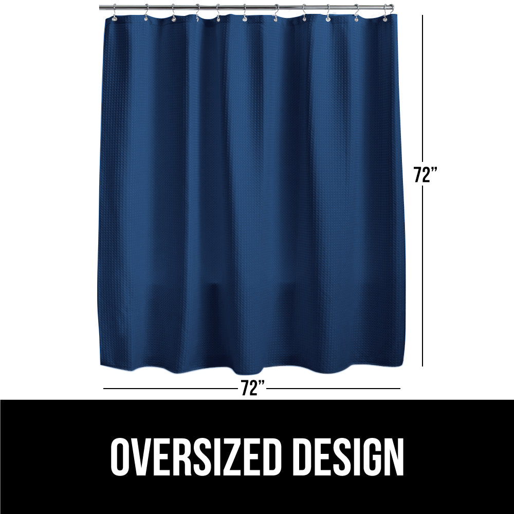 Waffle Shower Curtain Gorilla Grip