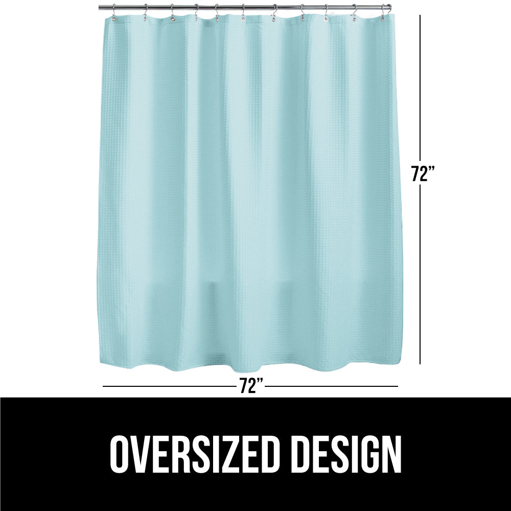 Waffle Shower Curtain Gorilla Grip