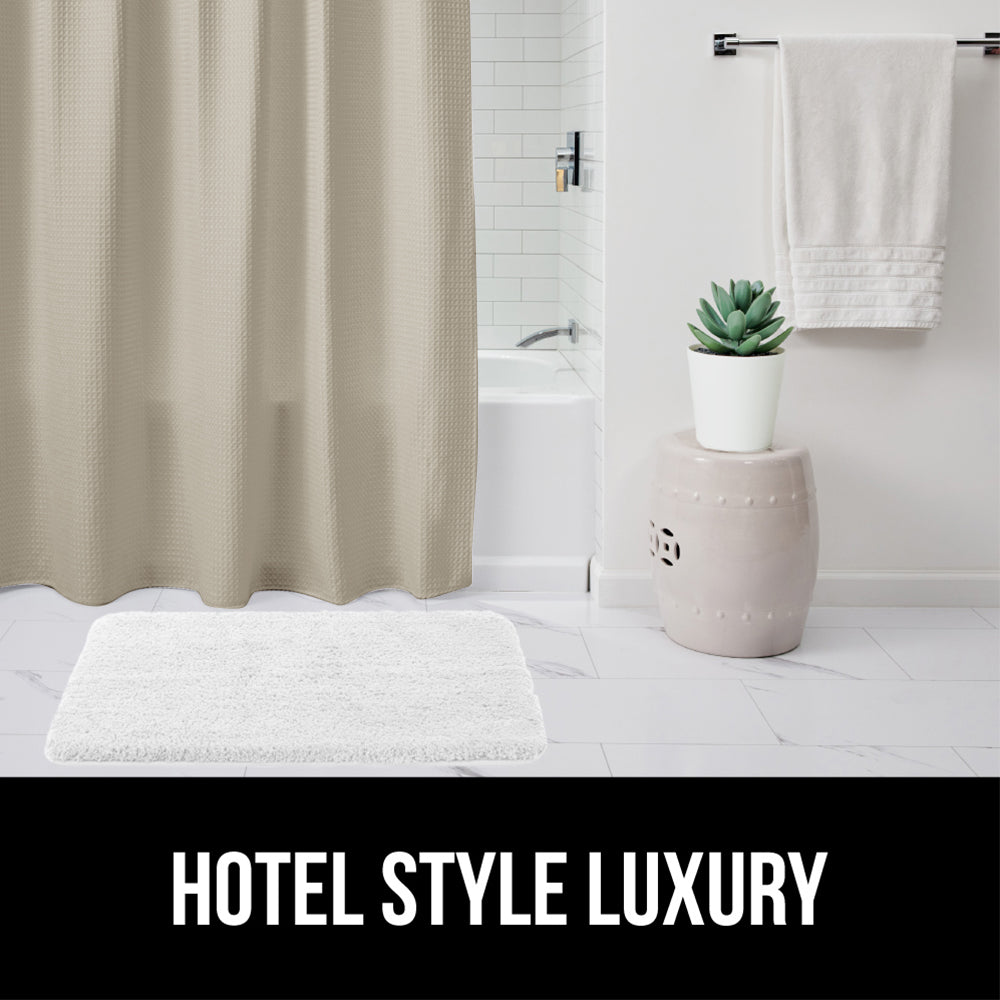 Waffle Shower Curtain Gorilla Grip