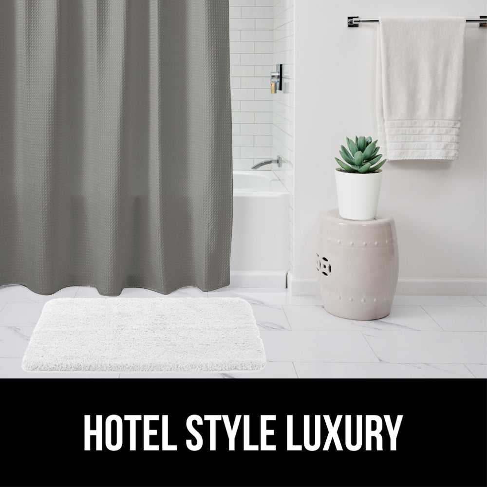Waffle Shower Curtain Gorilla Grip