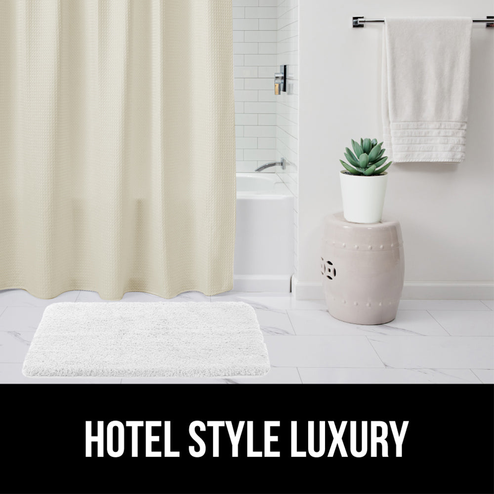 Waffle Shower Curtain Gorilla Grip