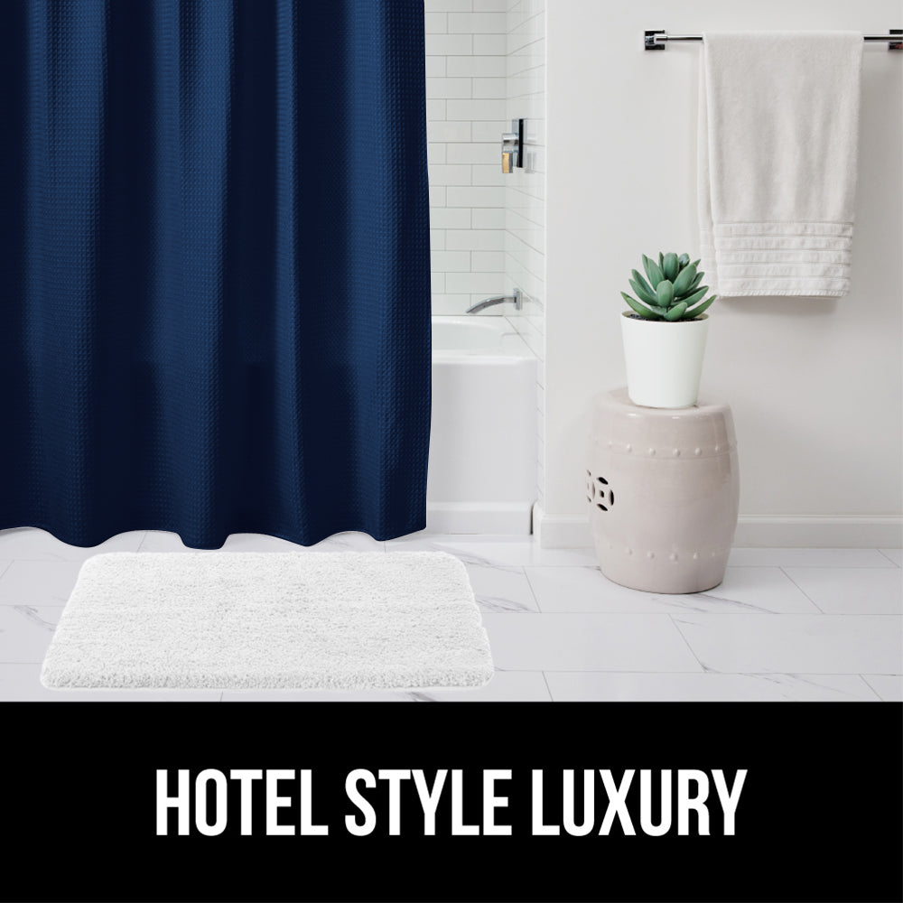 Waffle Shower Curtain Gorilla Grip