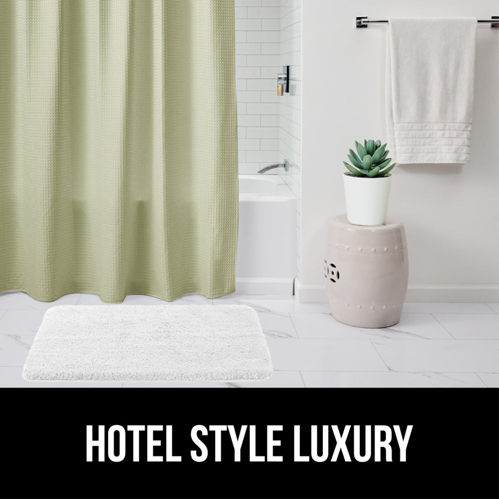 Waffle Shower Curtain Gorilla Grip