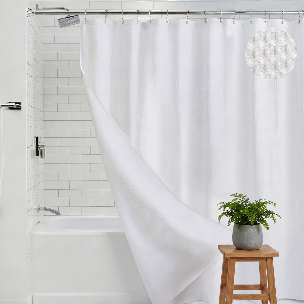 Waffle Shower Curtain