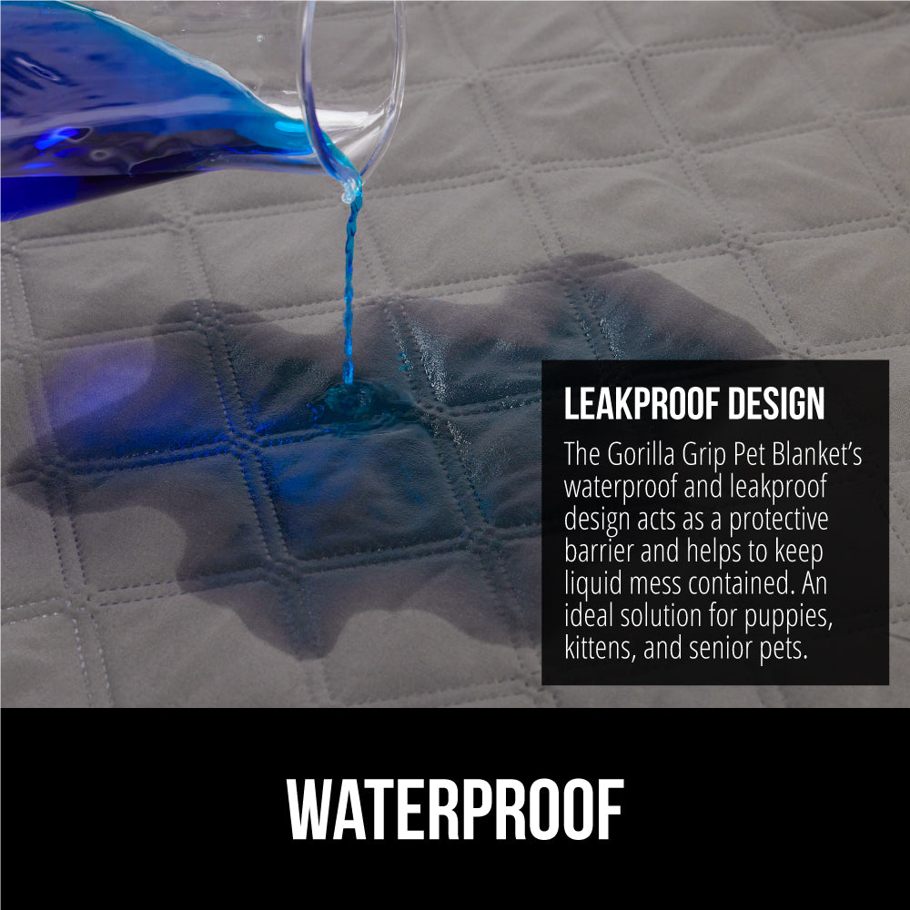 Waterproof Pet Blanket Gorilla Grip