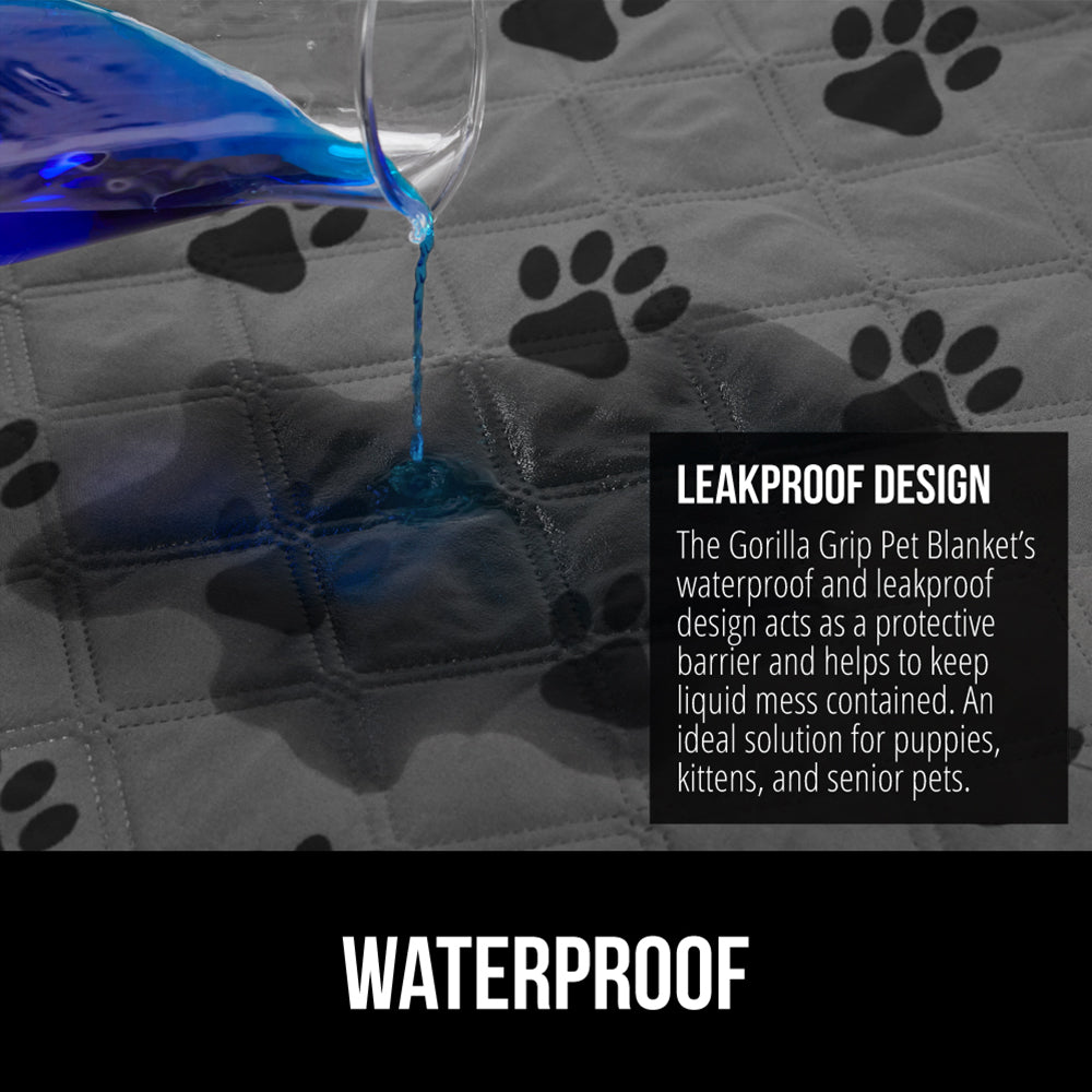 Waterproof Pet Blanket Gorilla Grip