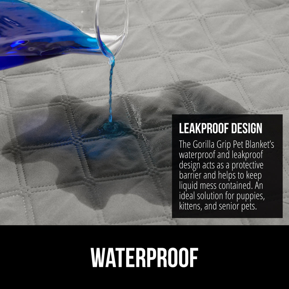 Waterproof Pet Blanket Gorilla Grip