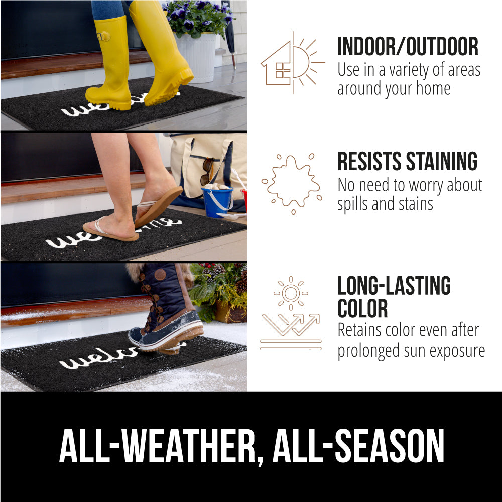 Hello Doormat Gorilla Grip