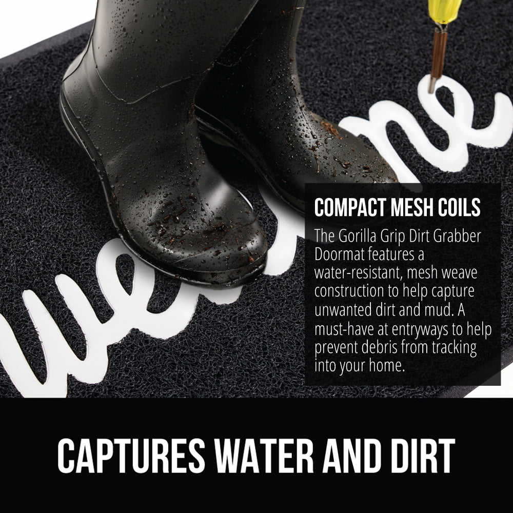Hello Doormat Gorilla Grip