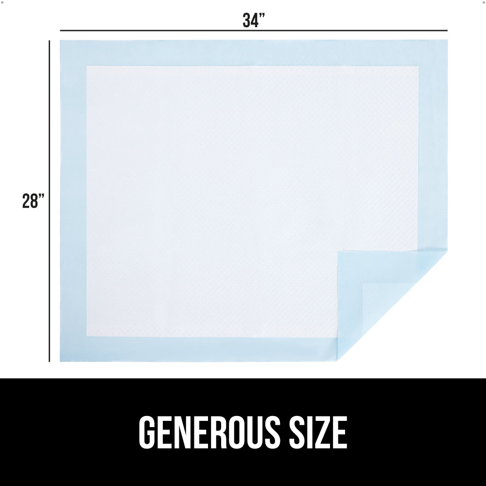 Gorilla Guard Absorbent and Leak Proof Disposable Puppy Pads Pet Accessories Gorilla Grip