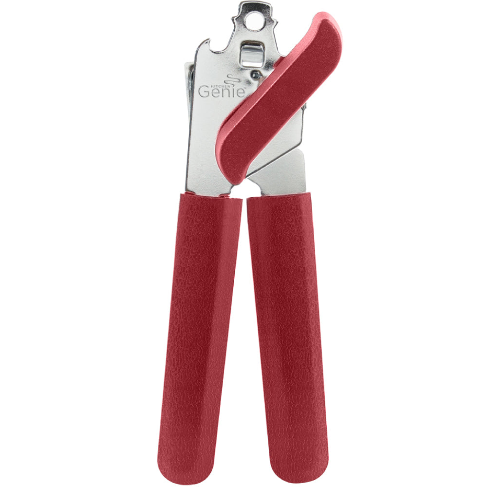 Kitchen Genie Can Opener Gorilla Grip Cherry Red