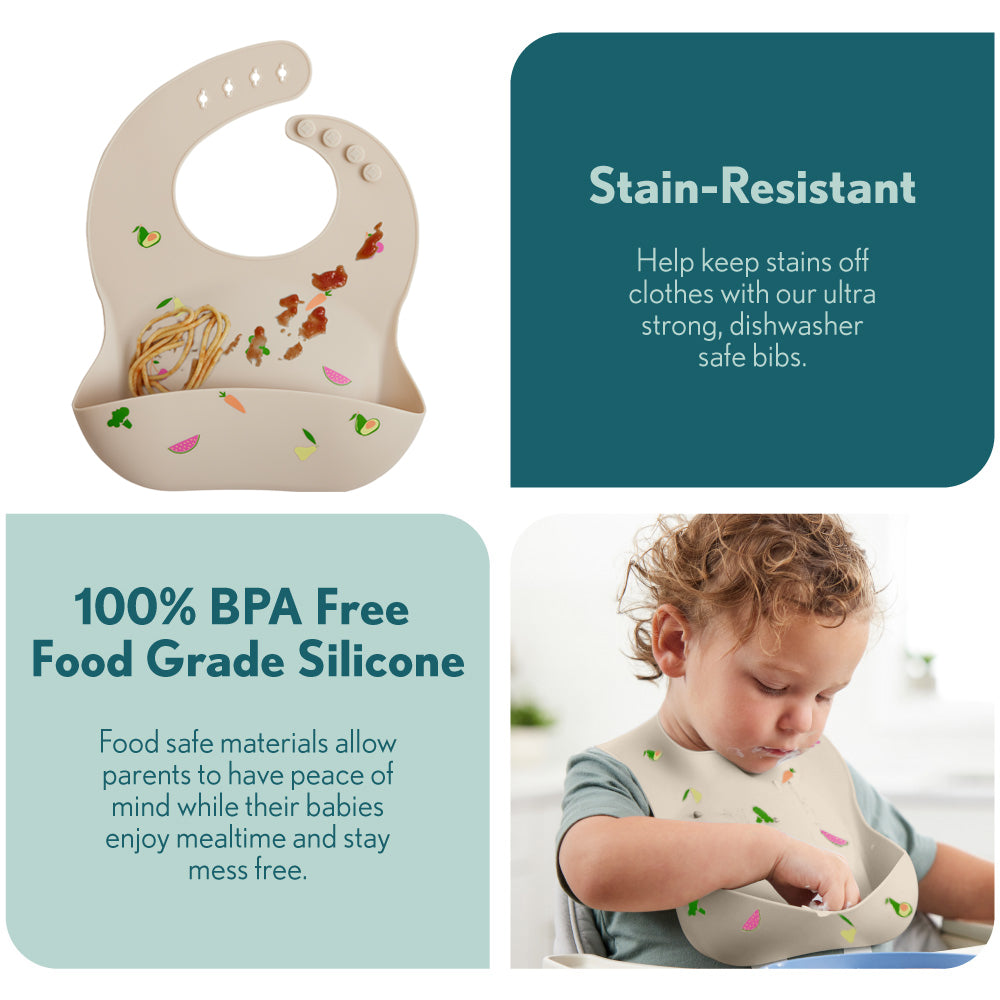 Silicone Bib Gorilla Grip