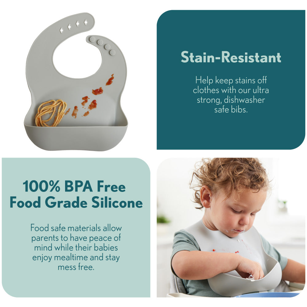 Silicone Bib Gorilla Grip