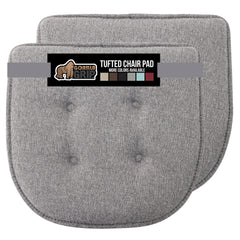 Tufted large outlet contour chair cushion