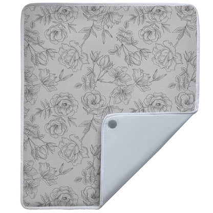 Ironing Board Cover  Gorilla Grip Gray Floral Pad 