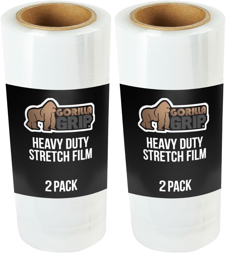 Gorilla Grip  Heavy Duty Plastic Shrink Wrap Stretch Film Roll