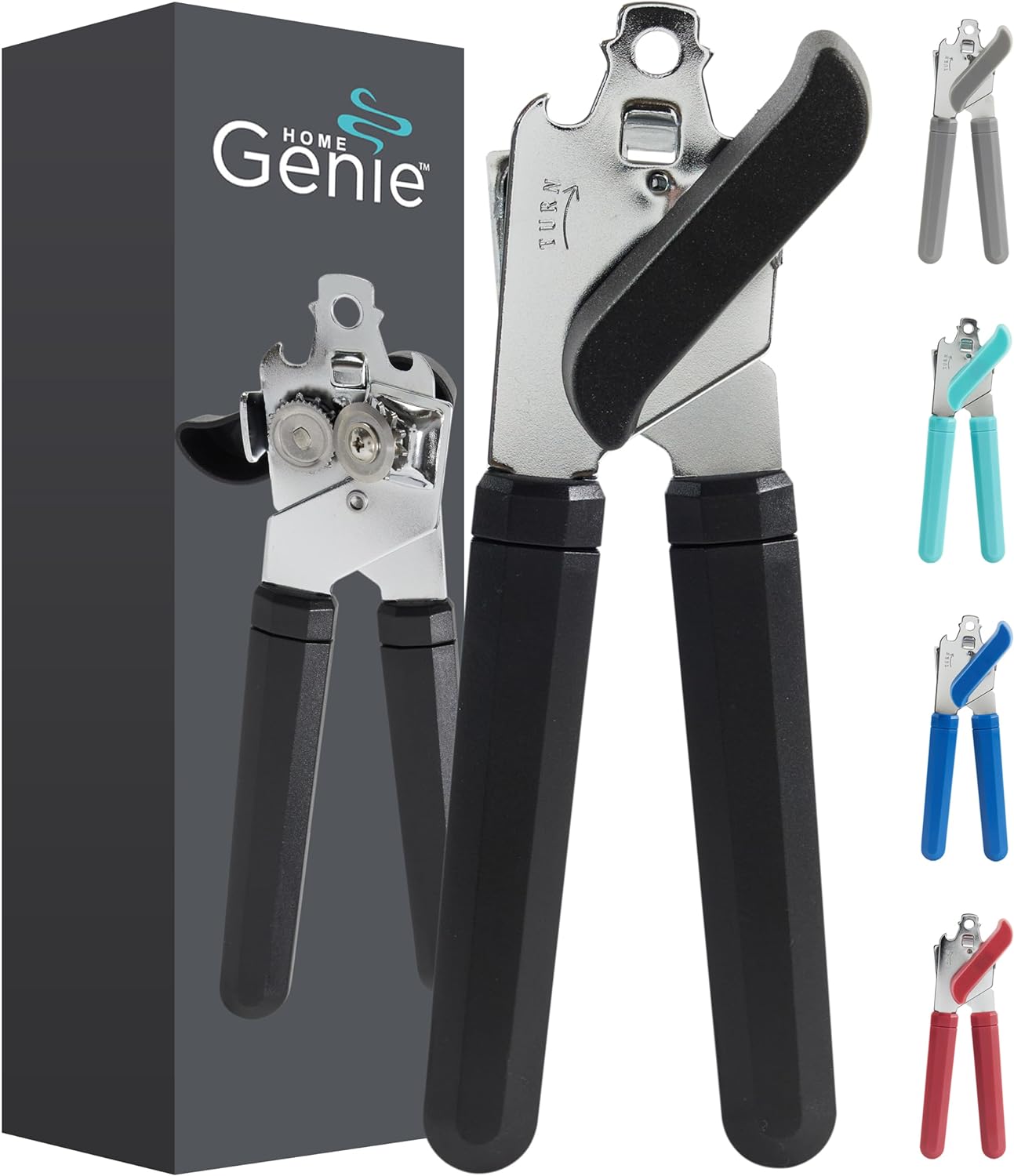Home Genie Strong Stainless Steel Manual Can Opener