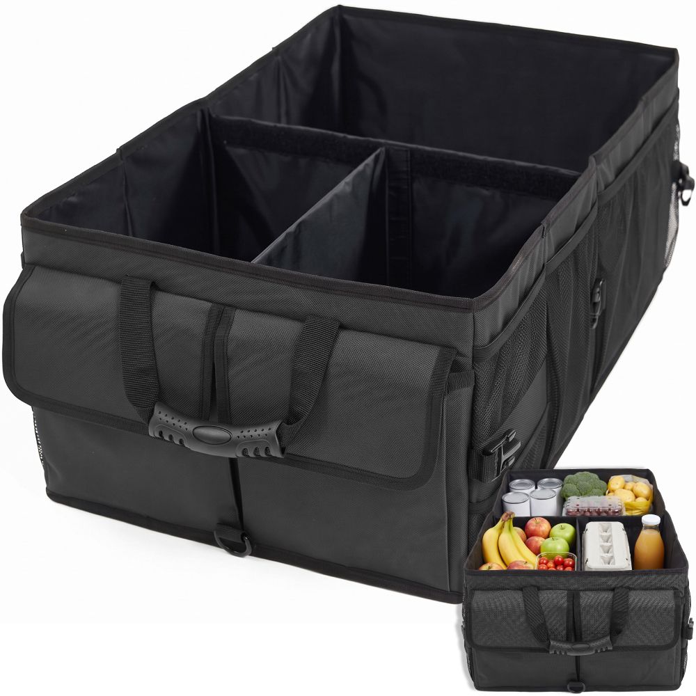 Trunk Organizer Gorilla Grip Black