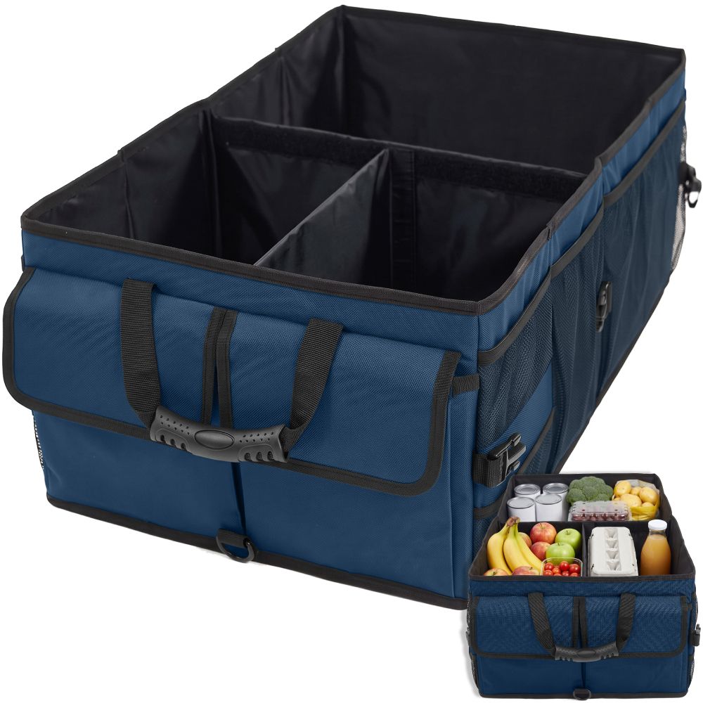 Trunk Organizer Gorilla Grip Blue