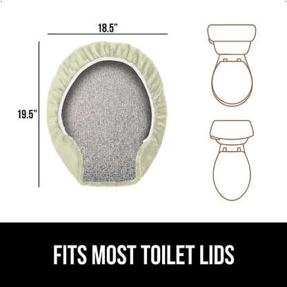 Toilet Lid Cover Gorilla Grip Sage ICONS2