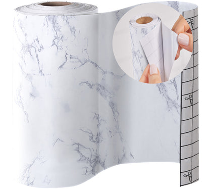 Peel and Stick Liner Gorilla Grip Marble 17.5"x20'