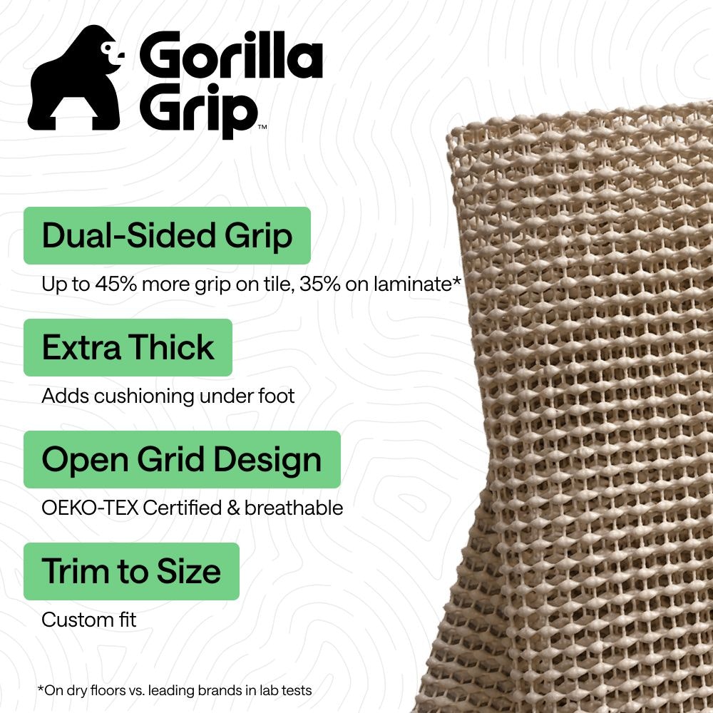 Rug Pad Gorilla Grip Beige SUMMARY