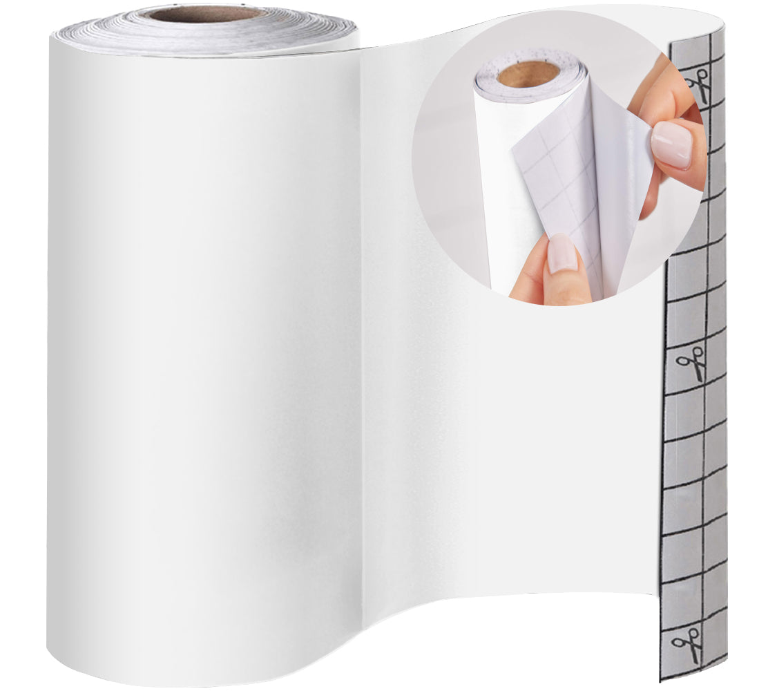 Peel and Stick Liner Gorilla Grip Bright White 11.8"x10'
