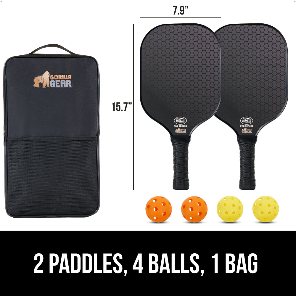 pickle pete best gear Gorilla Gear Pickleball Set – Gorilla Grip