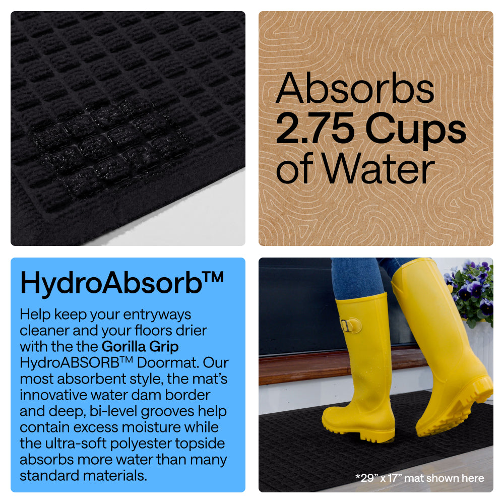 HydroABSORB™ Doormat Gorilla Grip