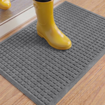 HydroABSORB™ Doormat Gorilla Grip Gray 35" x 23"