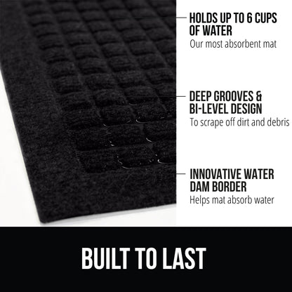 MoistureGuard Doormat  Gorilla Grip   