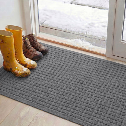 HydroABSORB™ Doormat Gorilla Grip Gray 47" x 35"