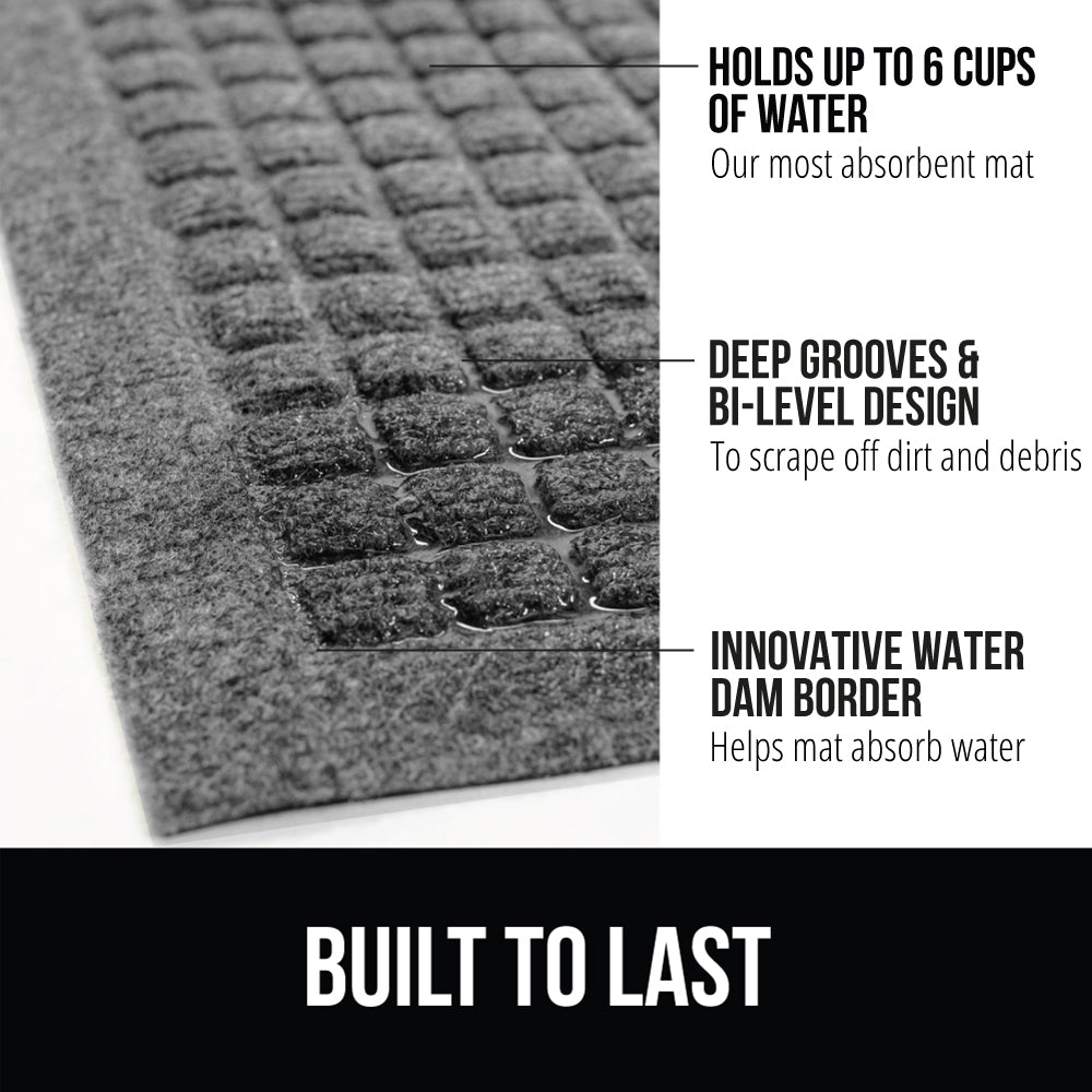 MoistureGuard Doormat  Gorilla Grip   