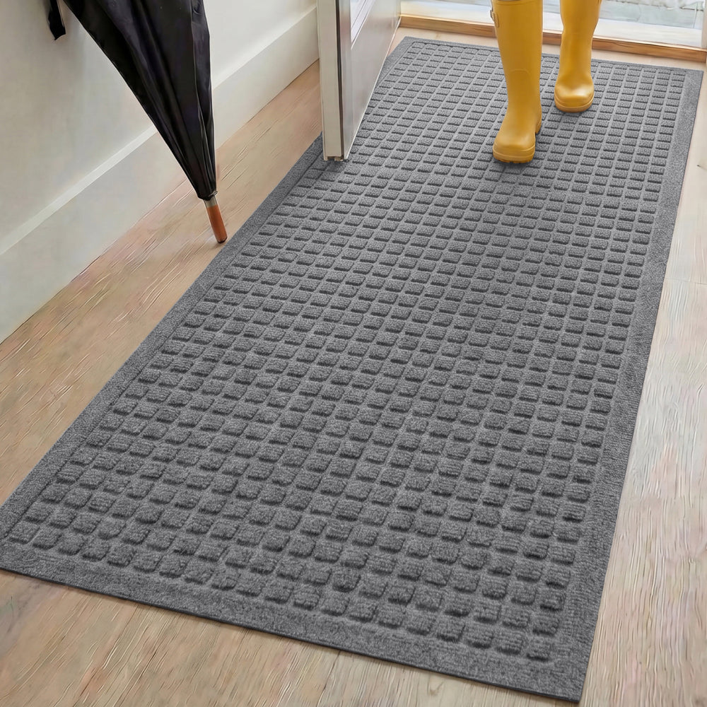 HydroAbsorb Doormat Gorilla Grip Gray 72" x 24"