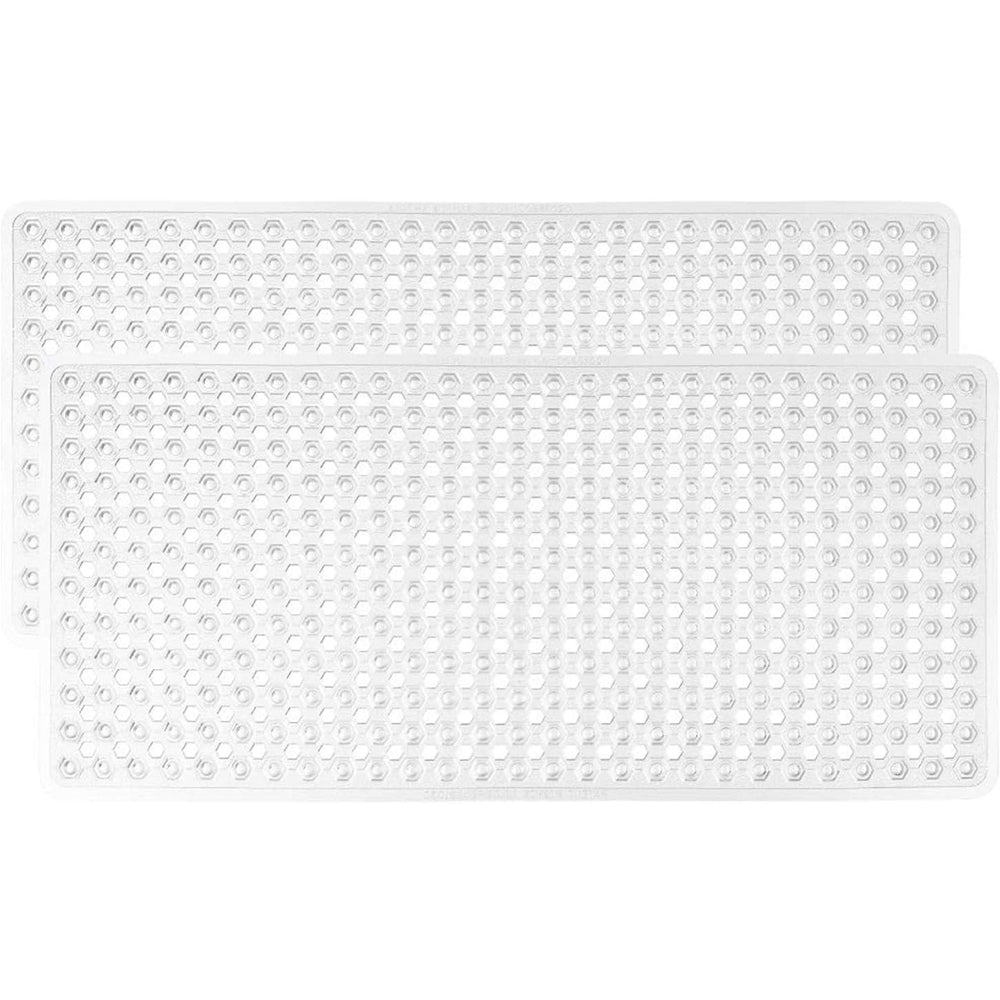 Bathtub Mat Gorilla Grip Clear 2 Pack