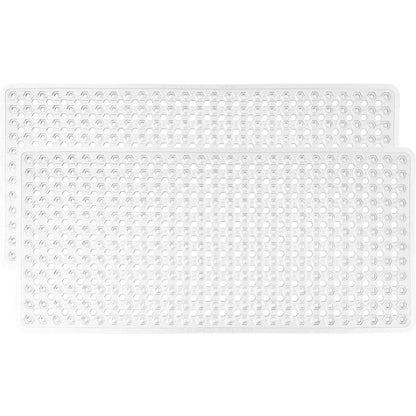 Bathtub Mat Gorilla Grip Clear 2 Pack