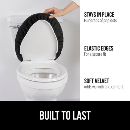 Memory Toilet Lid  Gorilla Grip   