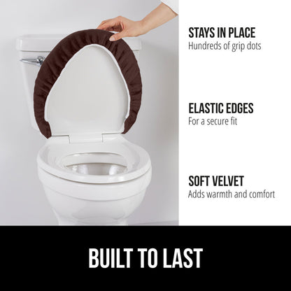 Memory Toilet Lid  Gorilla Grip   