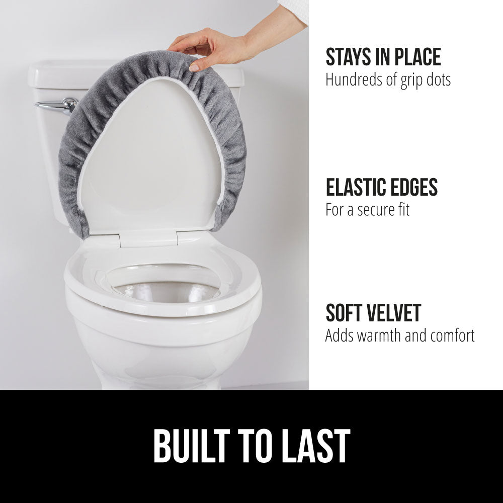 Memory Toilet Lid  Gorilla Grip   