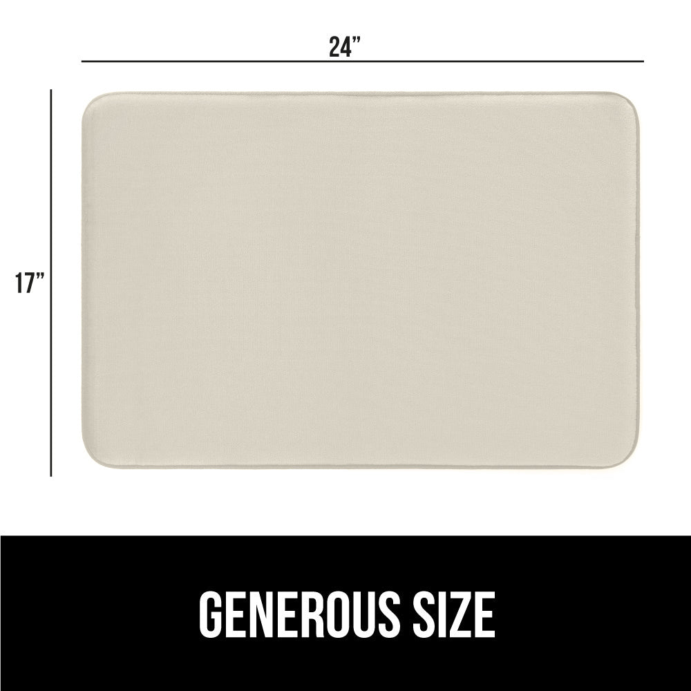 Memory Foam Bath Mat  Gorilla Grip   