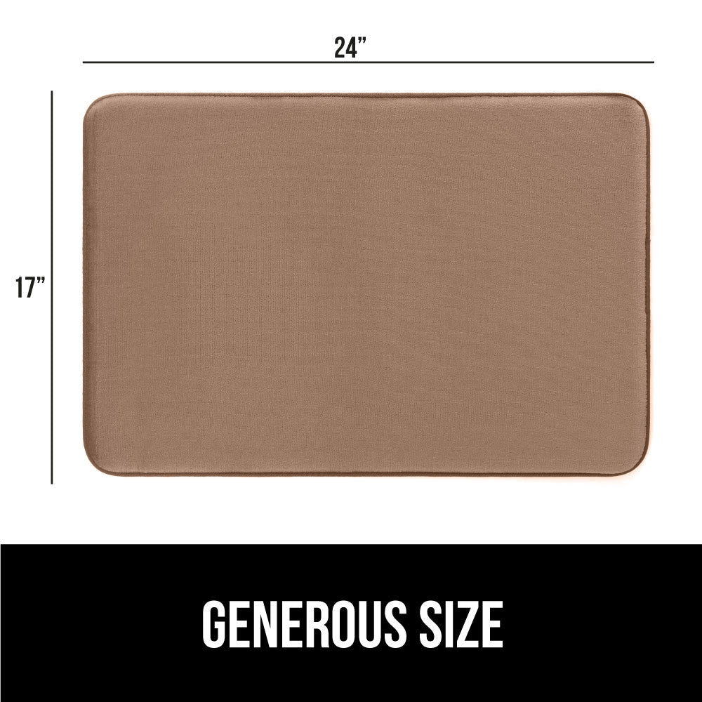 Memory Foam Bath Mat  Gorilla Grip   