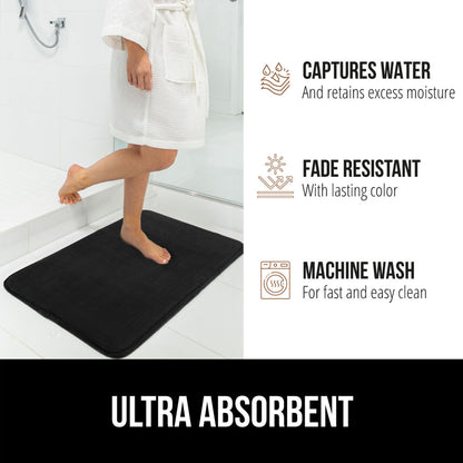 Memory Foam Bath Mat  Gorilla Grip   