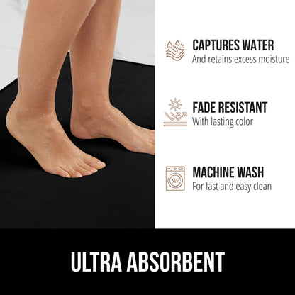 Bath Rug Memory Contour Gorilla Grip