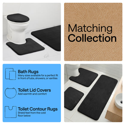Bath Rug Memory Contour Gorilla Grip