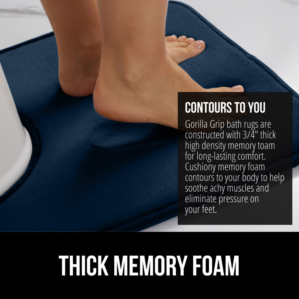 Bath Rug Memory Contour
