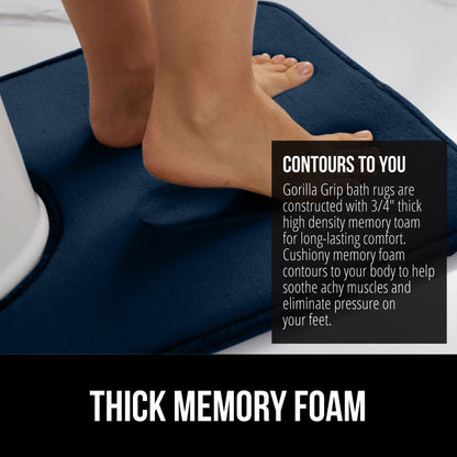 Bath Rug Memory Contour