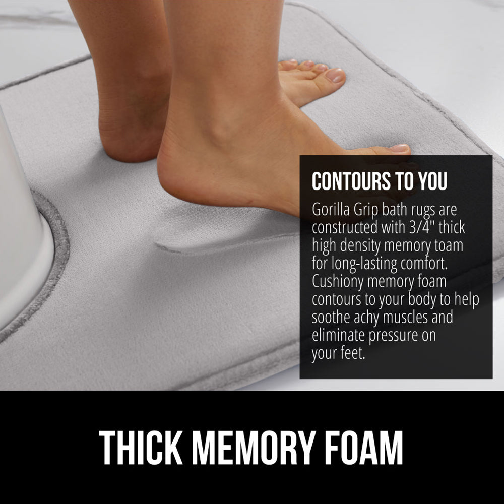 Bath Rug Memory Contour